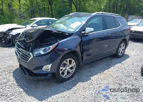 2019 Chevrolet Equinox Premier из США, поврежденный, VIN 3GNAXXEV2KL241827